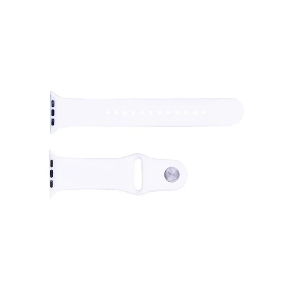 Силіконовий ремінець 42/44/45/49 mm White фото 1