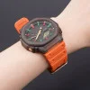 Ремешок для Casio G-Shock GA-2100/2110 Orange SI фото 4