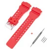 Ремешок для Casio G-Shock GA-100/110 Red SI RH фото 2