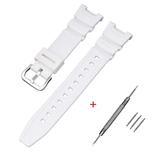 Ремінець для Casio SGW-100 White SI фото 1
