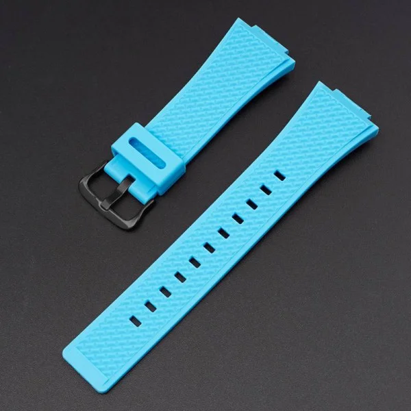 Ремешок для Casio G-Shock GA-100/110 Light Blue BK фото 3