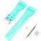 Ремінець для Casio G-Shock GA-100/110 Light Green-Glossy SI