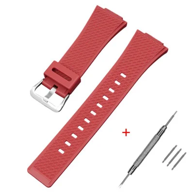 Ремешок для Casio G-Shock GA-100/110 Red SI R