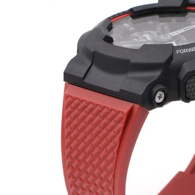 Ремешок для Casio G-Shock GA-100/110 Red SI R