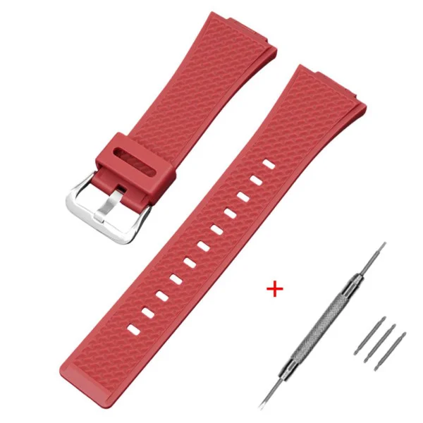Ремінець для Casio G-Shock GA-100/110 Red SI R