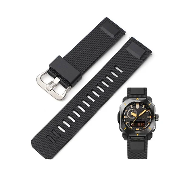 Ремінець для Casio Pro Trek PRW-6900Y Black SI фото 3