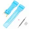 Ремінець для Casio G-Shock GA-100/110/120 Light Blue-Glossy GD