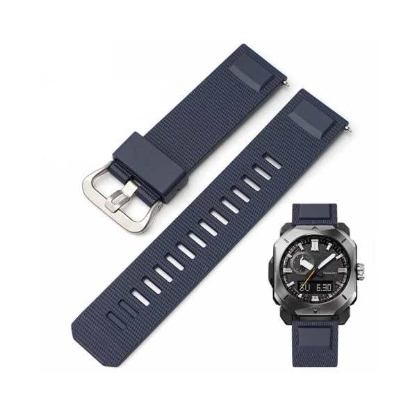 Ремінець для Casio Pro Trek PRW-6900Y Dark Blue SI фото 3