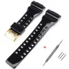 Ремешок для Casio G-Shock GA-100/110/120 Black-Glossy GD фото 3