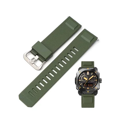 Ремінець для Casio Pro Trek PRW-6900Y Army Green SI