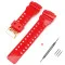 Ремінець для Casio G-Shock GA-100/110/120 Red-Glossy GD