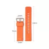 Ремінець для Casio Pro Trek PRW-6900Y Orange SI фото 4