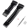 Ремінець для Casio G-Shock GA-100/110/120 Black-Glossy BK фото 3