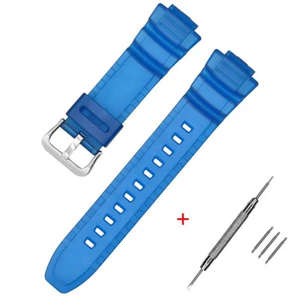 Ремінець для Casio AE-2100 Blue SI фото 1