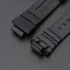 Ремешок для Casio G-Shock AW-282B/590/591/5230, AWG-M100/M101, G-7700/7710 Dark Blue Silver фото 6