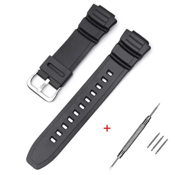 Ремешок для Casio AE-2100 Black SI фото 1