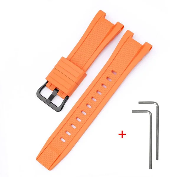 Ремешок для Casio G-Shock GST-W300 Orange BK фото 1