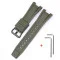Ремешок для Casio G-Shock GST-W300 Army Green BK