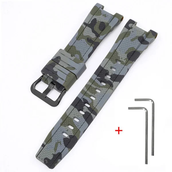 Ремешок для Casio G-Shock GST-W300 Camo Green BK фото 1