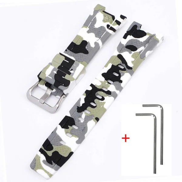Ремінець для Casio G-Shock GST-W300 Camo White SI фото 1