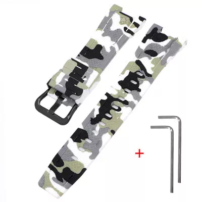 Ремінець для Casio G-Shock GST-W300 Camo White BK
