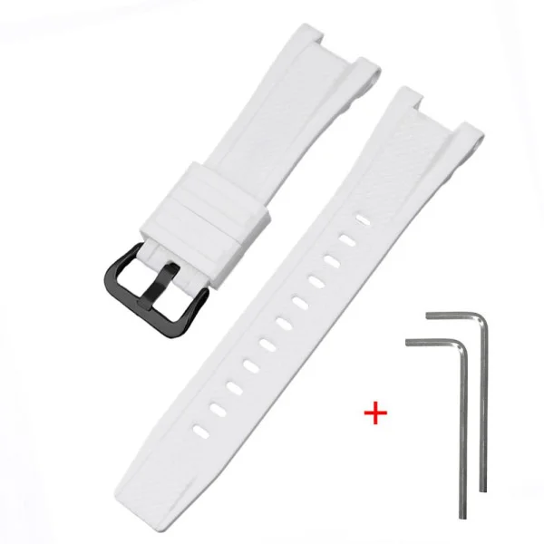 Ремешок для Casio G-Shock GST-W300 White BK фото 1