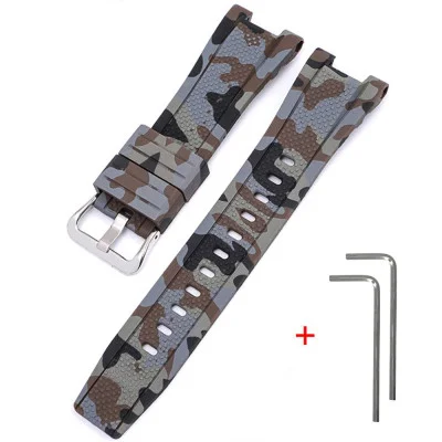 Ремешок для Casio G-Shock GST-W300 Camo Brown SI