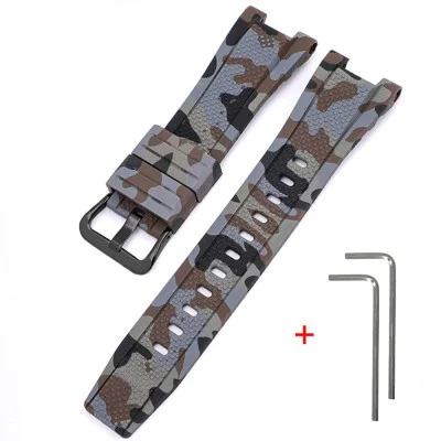 Ремешок для Casio G-Shock GST-W300 Camo Brown BK