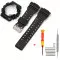 Ремешок + безель (рант) для Casio G-Shock GA-100 Black-Glossy SI