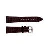 Шкіряний ремінець Premium 20х18 мм. Brown фото 3