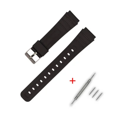 Ремінець для Casio G-Shock C-type 16mm Black SI
