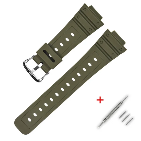 Ремешок для Casio G-Shock DW-5600 Army Green SI фото 1
