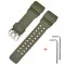 Ремешок для Casio G-Shock GG-1000/GWG-100/GSG-100 Army Green SI