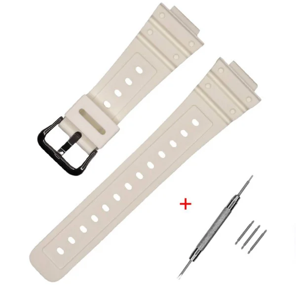 Ремешок для Casio G-Shock DW-5600 B White BK фото 1
