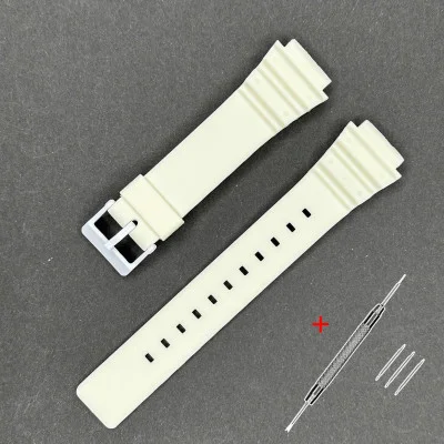 Ремінець для Casio MRW-200H 18mm White SI