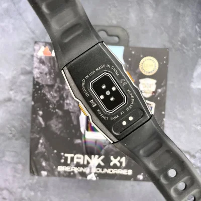 Спортивные Умные Часы Kospet Tank X1 Black + Спортивные Режимы, Водозащита