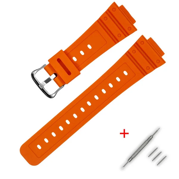 Ремешок для Casio G-Shock DW-5600 Orange SI фото 1
