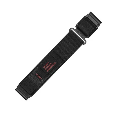 Ремінець для годинника Nylon for Garmin Black 22 мм