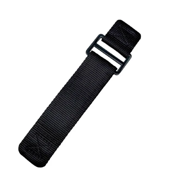 Ремінець для годинника Nylon Pro Black 22 мм фото 3