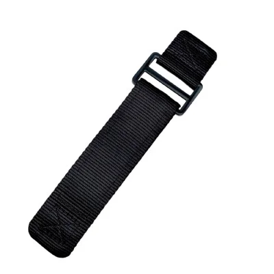 Ремінець для годинника Nylon Pro Black 20 мм