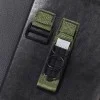 Ремінець для годинника Nylon Pro Army Green 22 мм фото 2