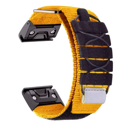 Ремешок для часов Nylon Pro for Garmin Yellow 22 мм