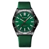 Чоловічий годинник Curren 8449 Black-Green фото 2