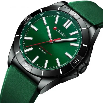 Чоловічий годинник Curren 8449 Black-Green