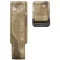 Ремінець для годинника Hemsut HS131 Military nylon Velcro Camo Brown 22 mm