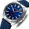 Мужские часы Curren 8449 Silver-Blue фото 3