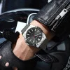 Чоловічий годинник Curren 8449 Silver-Black-Grey фото 4