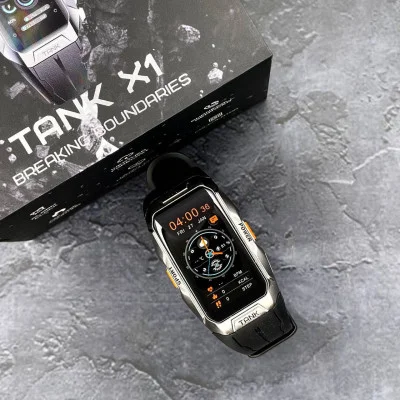 Спортивний Розумний Годинник Kospet Tank X1 Silver + Спортивні Режими, Водозахист