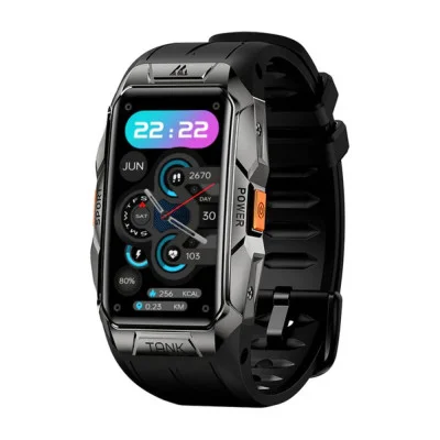 Спортивний Розумний Годинник Kospet Tank X1 Silver + Спортивні Режими, Водозахист