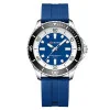 Чоловічий годинник Curren 8448 Silver-Blue фото 2